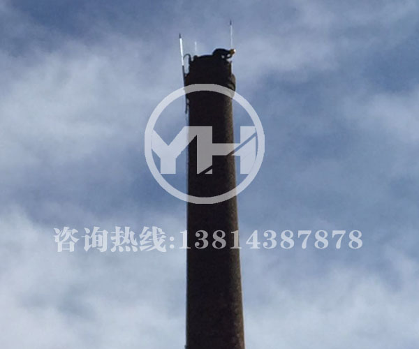 煙囪安裝避雷針